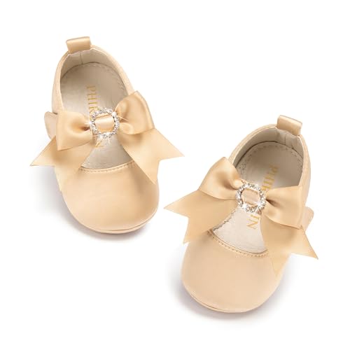 Image of PHIRAMIN Toddler Girl Mary Jane Dress Shoes-Little Girl School Uniform Shoes for Wedding Party