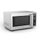 CASO CM1000 Ceramic, Gewerbemikrowelle, für Professionelle Gastronomie, Mikrowelle 1000 Watt stark, 25 Liter Garraum, 6 Leistungsstufen, Casotek Boden, Timer bis 60 Min