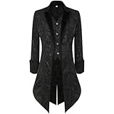 Einzigartige Stilwahl: Ein gotischer mittelalterlicher Frack verleiht Ihrem Outfit ein unverwechselbares Flair und macht ihn zu einer herausragenden Option for Themenveranstaltungen oder Aufführungen