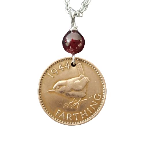 British Coin Necklace Bronze Farthing 