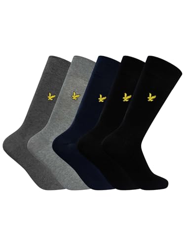 Chaussettes Liam Premium Lyle & Scott Homme Lot de 5 Multi Dark