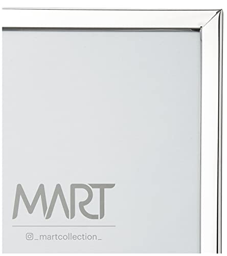 PORTA-RETRATO PRATA EM METAL - 15X20