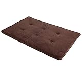 Precision Pet 4000 SnooZZy Pet Mattress, 34.75 by 21.5-Inch, Baby Terry, Chocolate