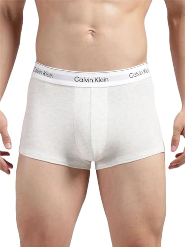 Image of Black Solid Low Rise Trunks - Pack of 3