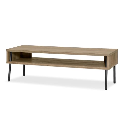 【26-40型推奨】 アイリスオーヤマ テレビ台 収納付き 部屋を広く使える 木目調 AVボード 単身 一人暮らし おしゃれ アイアンウッド アッシュブラウン 32型 36型 40型 幅100.0×奥行33.5×高さ32.0p【HIROBIROシリーズ】