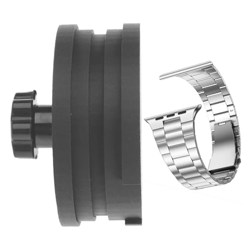 Steel Strap Fixture - Watch Band Holder for Restoration | Adjustable Clamp with Polishing Base, Repair Tool for Watchmaker, DIY 