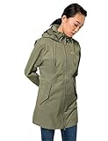 wolfskin parka glacier PFC-frei Jack Wolfskin Damen Dakar Parka W Atmungsaktiver Regenmantel, Khaki, XXL