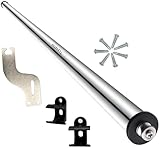 Tcyoatoa Automatic Sliding Door Closer, Self-Closing for Smooth Sliding Patio/Screen Doors, Closing Speed & Tension Adjustable, Up to 2.2 lb Closing Force, 31.9