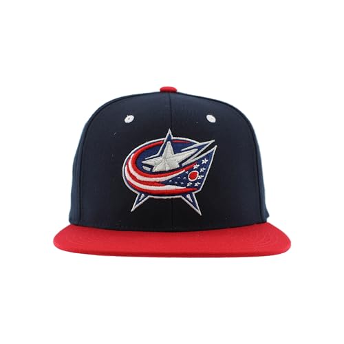 Image of ZHATS NHL Unisex-Adult NHL Officially Licensed Adjustable Snapback Hat Flat Bill Z11 Icon Two Color