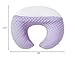DONOMILO Dots Nursing Pillow Cover, Case Plush Breathable Breastfeeding Pillow Slipcover Fits Nursing Pillow, Super Soft Snug Positioners for Baby Boy Baby Girl (Lavender)