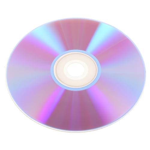 INOOMP Blank Cd Disc and Writable Compact Disc Set with Case, Large Capacity Audio Cd for Music Recording and Data Storage, Professional Recordable Media for Home and Office Use