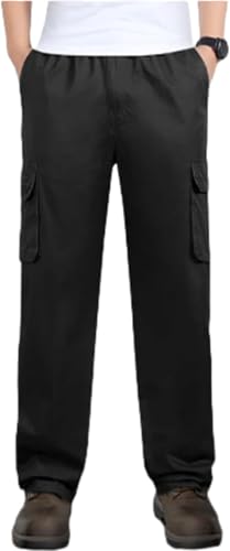 Adorlina Pants for Men,FlexRover - Ultra Comfort Multi-Pocket Durable Pants,Casual Pants Elastic Waist Drawstring