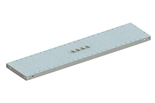Meta Zusatzboden für Regal 130 cm - 30 cm tief verzinkt Fachlast 230 Kg