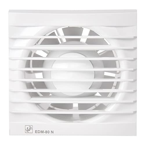 S & P edm-80 N Abluftventilator Badezimmer/Toilette edm-80nz 9 W 2350rpm
