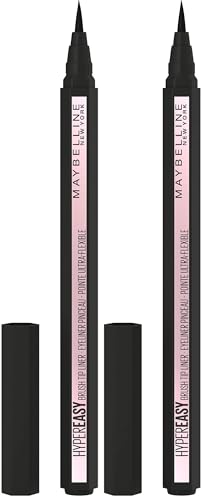 Eyeliner Liquide Maybelline Hyper Easy 810 Pitch Brown – Pointe Ultra-Flexible - vue 8