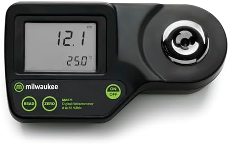 Milwaukee 0 to 85% Brix Digitial Refractometer - MA871