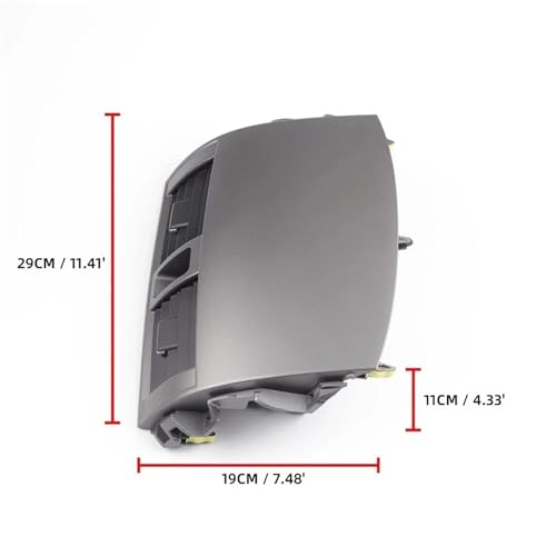 Grille ventilation climatisation centrale Toyota Corolla 2007-2013