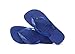 Havaianas Women's Brazil Logo Flip flops - Spring and Summer Sandals for Women - Marine Blue, 9/10W - 8M
