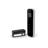 Fácil y conveniente: Este kit tiene un altavoz del auricular instalar fácilmente en el interior con sus dos hilos. Su calidad de sonido es incuestionable. Fue diseñado con teclas intuitivas y un botón de apertura de la cerradura o cerradura eléctrica