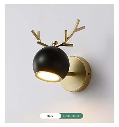Applique murale LED dorée pour illuminar votre chambre à coucher et salon