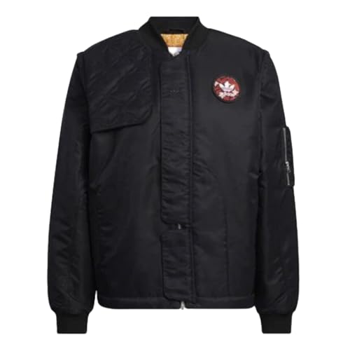 adidas Originals Mens CNY Bomber Jacket, Black, Large