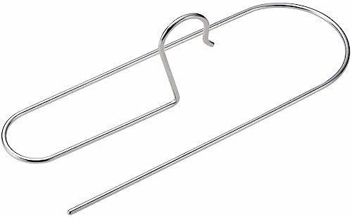 Shimomura Co., Ltd. Space Saving and Drying, Duvet Cover Hanger, Made in Japan, Oval Shape, Easy to Hang Sheets, Bathroom Drying, Durable Stainless Steel, Single Size, Bath Towel, Room Drying, Indoor