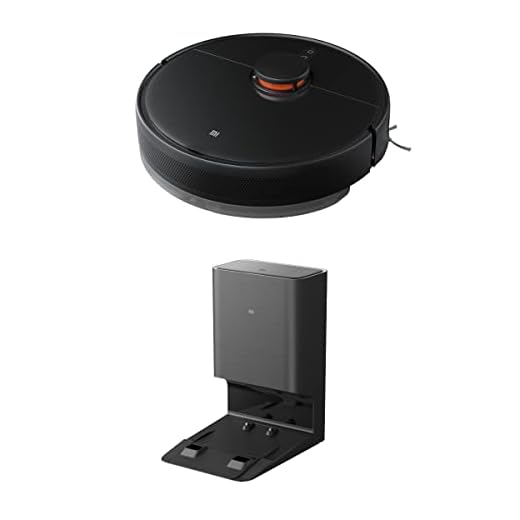 Xiaomi Robot Vacuum-Mop 2 Ultra, con Sistema Láser (LDS), Succión de 4000 Pa, Tecnología 3D, 5200 mAh, Base de Autovaciado, App Mi Home, Alexa and Google Assistant, Negro