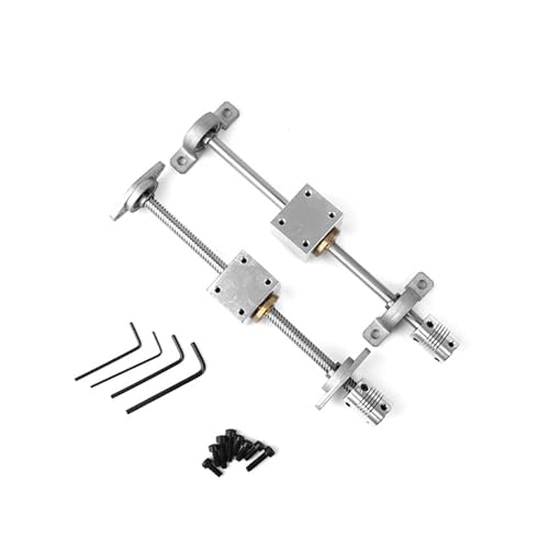 Vis trapézoïdale T12 pas 8mm pour corriger le jeu d'axe sur CNC - 6