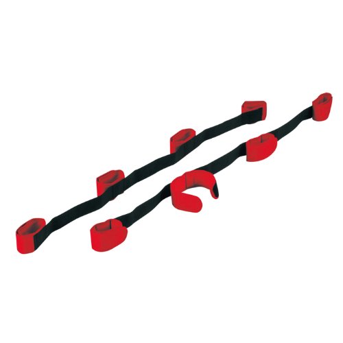 Amazon | エバニュー(EVERNEW) ムカデ4人用(ベルト式) 赤 EKA762