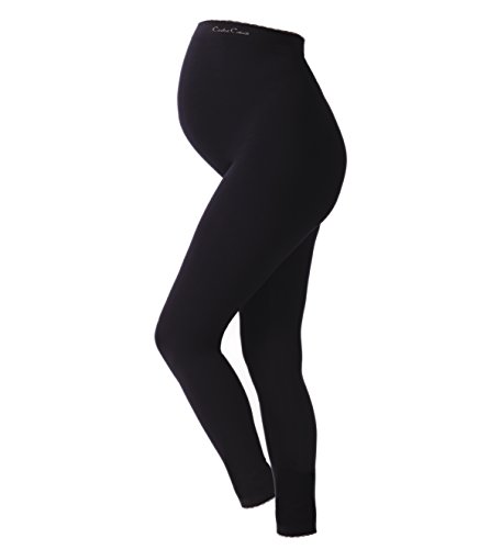 Preisvergleich Produktbild Cache Coeur Damen Illusion Umstandsleggings, Schwarz, S-M