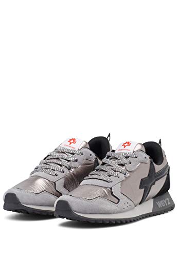 W6yz Jet-W.-Sneaker in Tessuto Tecnico e Suede