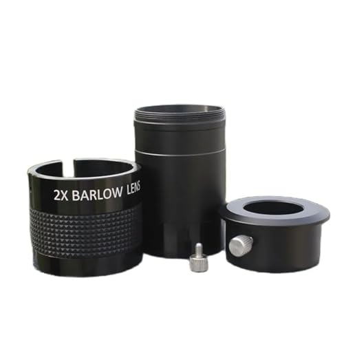 Multiplicador 2X de 2 pulgadas para duplicar la potencia del telescopio astronómico
