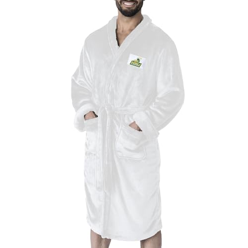 Northwest NCAA Norfolk State Spartans Silk Touch Bathrobe, White Out, L/XL