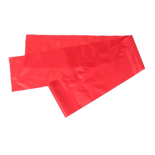 Baquetas de seda roja TOYANDONA, 2 piezas, para gimnasia rítmica y danza con cinta miniatura 1