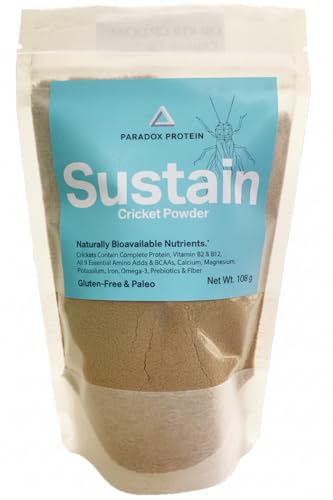 NutriCricket Paradox Protein 1lb Organic Bag Pure Cricket Powder