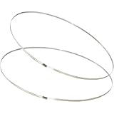 TEXNINC 2 PCS 35.4-Inch/900mm (Diameter) Extra Large Hose Clamps Stainless Steel Heavy Duty, Pipe Clamp Metal Clamps Adjustable Worm Gear Hose Clamps for Pipes, Tubes, Agricultural & Industrial Use