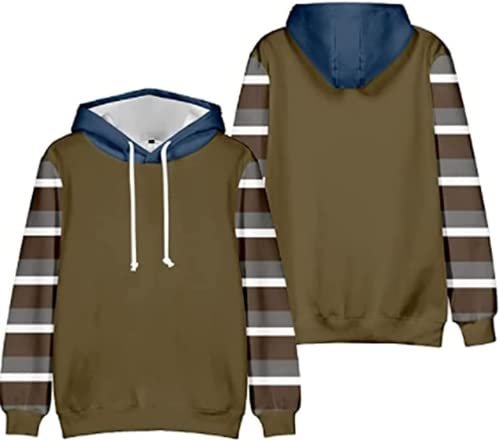 TEATYUKE Ticci Toby Creepypasta Merch Hoodie Women/Men Sweatshirt Unisex Pullover Hooded (2,M)