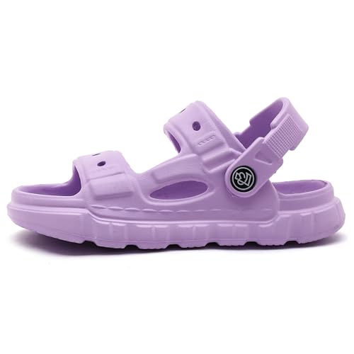 Femizee Kids 2-in-1 Sandals and Slides for Boys & Girls Lightweight Waterproof Slip-On Sandals Summer Water Shoes for Beach Pool Garden Play2