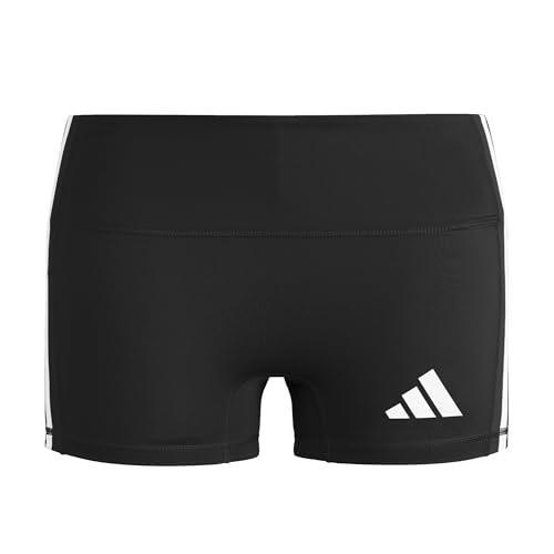 Short de volley adidas Femme 3-Stripes noir taille M pour l'entraînement