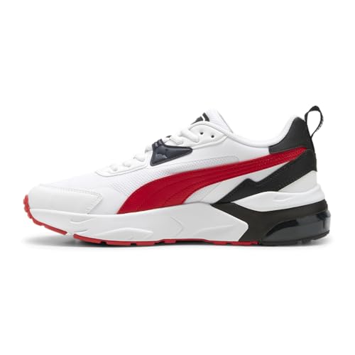 PUMA Mens Vis2k Wide Lace Up Sneakers Shoes Casual - White3