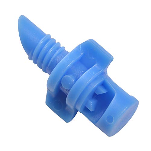 Wixine 100Pcs EZ Clone Sprayer Nozzle Jet Mister Cloning Machine Hydroponic 90°/180°/360° (90° Blue)