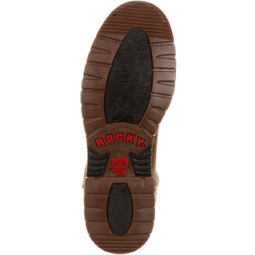 Image of ROCKY Men's Original Ride Branson Saddle Roper Waterproof Western Boot