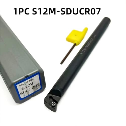 Porta herramienta de torno S12M-SDUCR07 Carburo 1PC miniatura 2