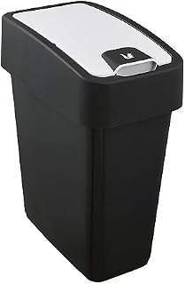 keeeper Kosz na śmieci keeeper premium z naciskaną pokrywą, Soft Touch, 45 l, Magne, Żółty