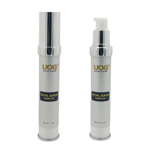 UOG Face Serum Complex – Hydrating & Firming Face Serum| Lifts, Tightens & Improves Skin Texture | Reduces Fine Lines & Wrinkles for Neck & Jawline | Advanced Skin Recovery. 30ml/1.0oz