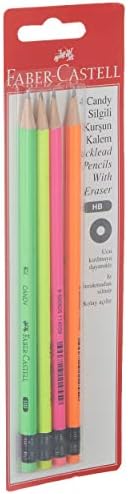 Faber-Castell Candy Silgili Kurşun Kalem - Görsel 2