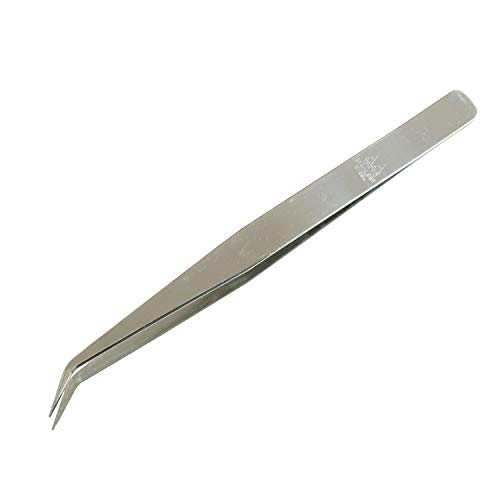 美鈴 手芸用ピンセット 先曲り 150mm FMS860-15