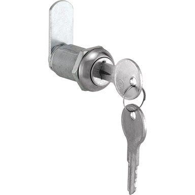 Serrure de meuble premium 1-1/8 pouce en acier inoxydable brossé