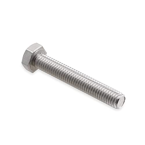 VictorsHome M10 Hex Bolts Screws, M10-1.5 x 120mm 304 Stainless Steel Fully Threaded Hex Head Bolt 5pcs, M10x120mm - Image 3