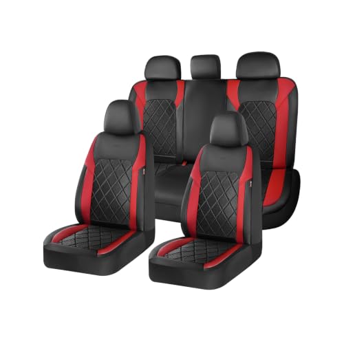 Image of Coverado Car Seat Covers, Seat Covers Full Set, 5 Seats Automotive Seat Cover, Mesh Breathable Seat Protectors, Universal Fit for Most Cars